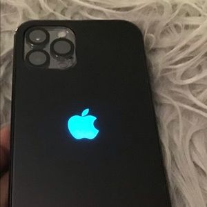 Pretty IPhone logo  lights case for 12 Pro Max💞💞💞💞💞💞💞💞💞💞💝💞💞💞💞
